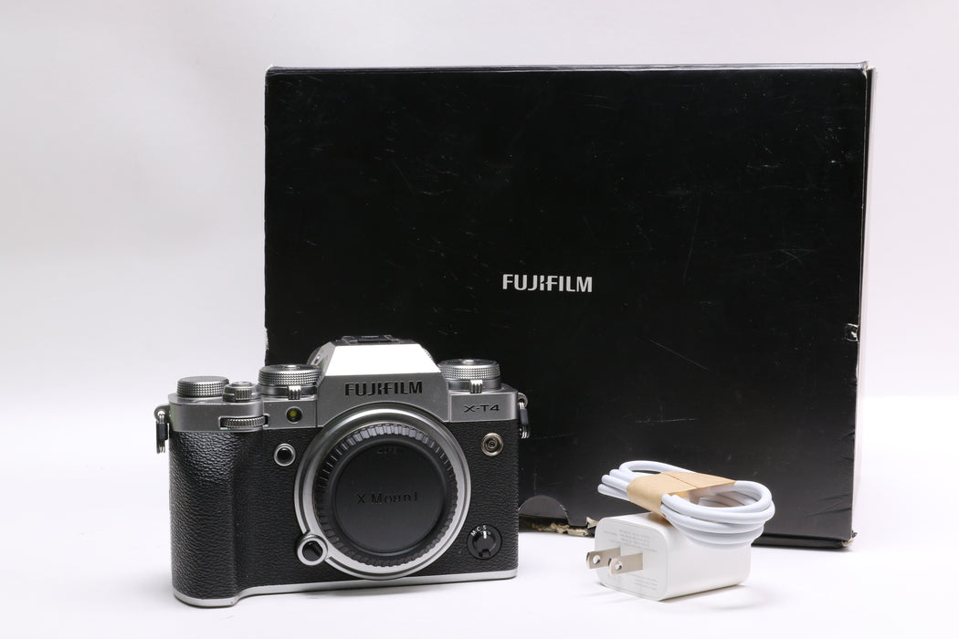 Fujifilm X-T4 26.1MP Mirrorless Camera w/ Box, Low Shutter Count of 7,505!