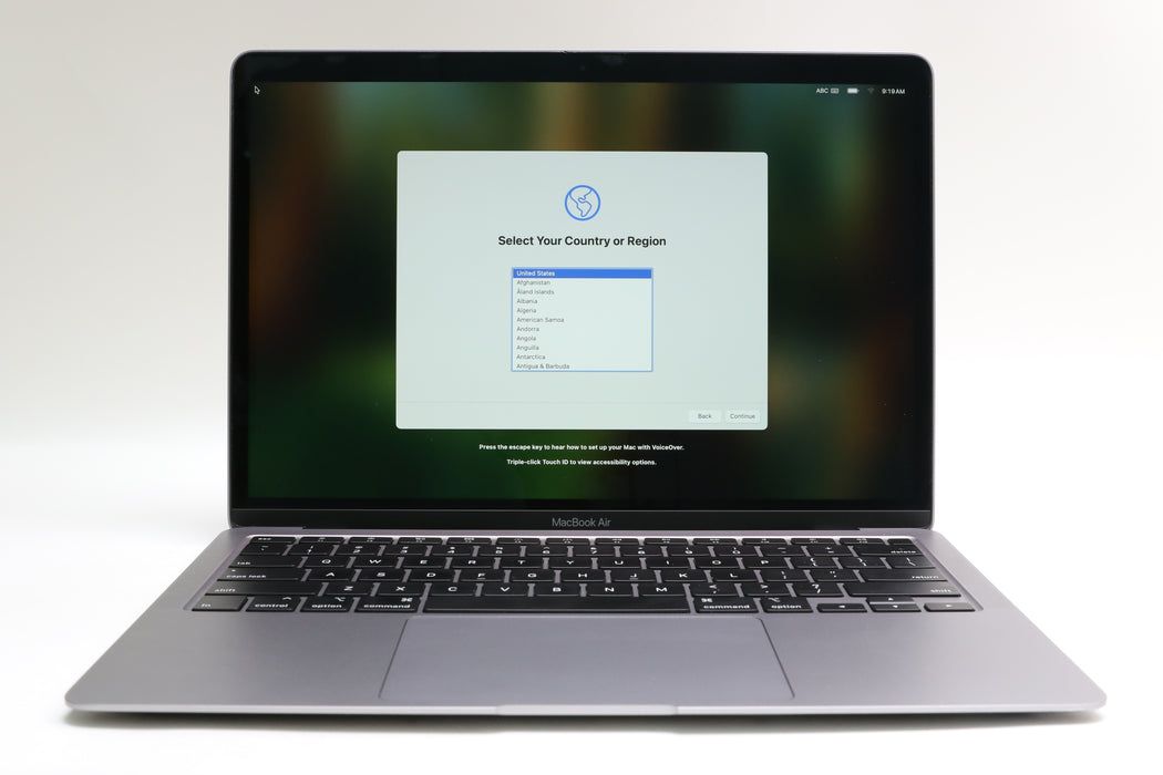 13" QHD+ 2020, MacBook Air, BTO, 1.1 GHz Quad-Core i5, 16GB, 256GB SSD