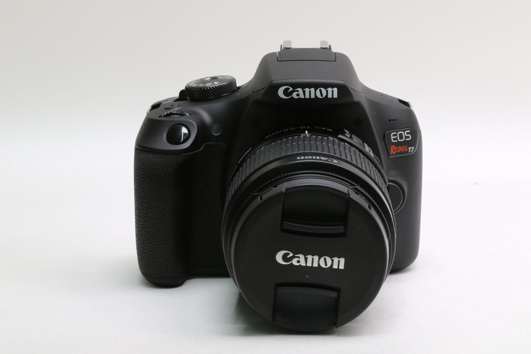 Canon EOS Rebel T7 Camera w/ Canon 18-55mm Lens, Very Low Shutter Count of 707!