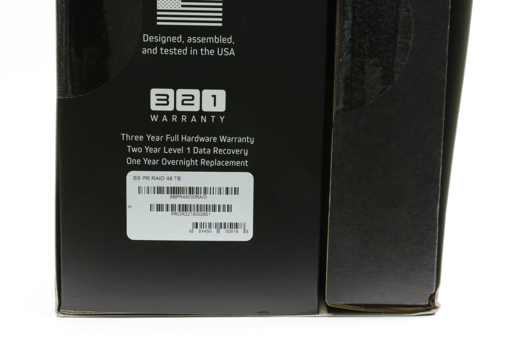 New! Glyph Technologies 48TB Blackbox PRO RAID 2-Bay USB-CRAID Array (2 x 24TB)