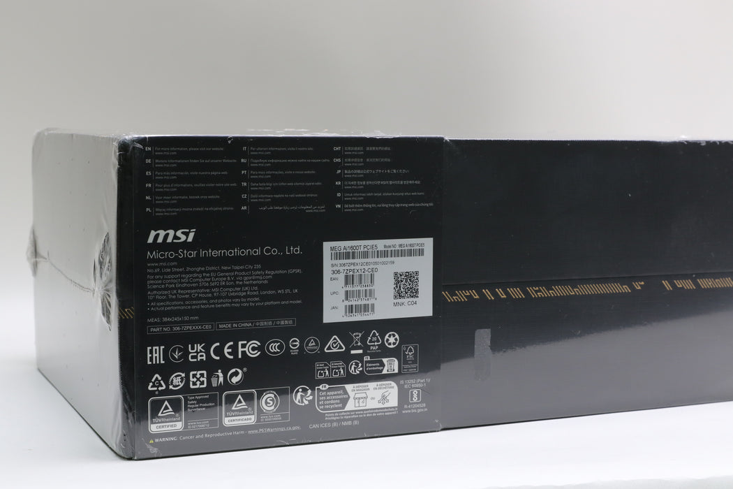 Brand New! MSI MEG Ai1600T PCIE5 1600w Power Supply