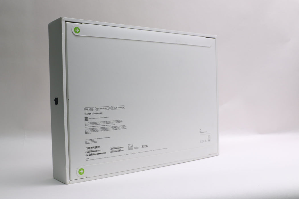 Brand New! 15.4" 2025, MacBook Air, MW1L3LL/A, Apple M4, 16GB, 256GB SSD, 10C