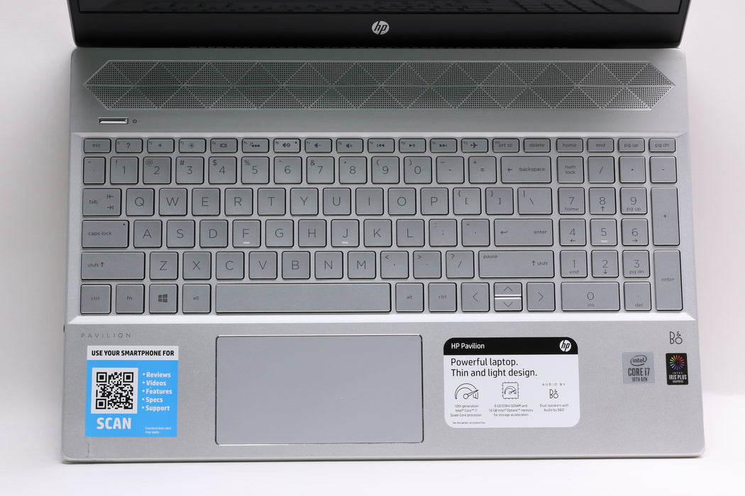 100%BATT 15" HP Pavilion Laptop 15 15-cs3xxx, i7-1065G7, 8GB, 1TB SSD