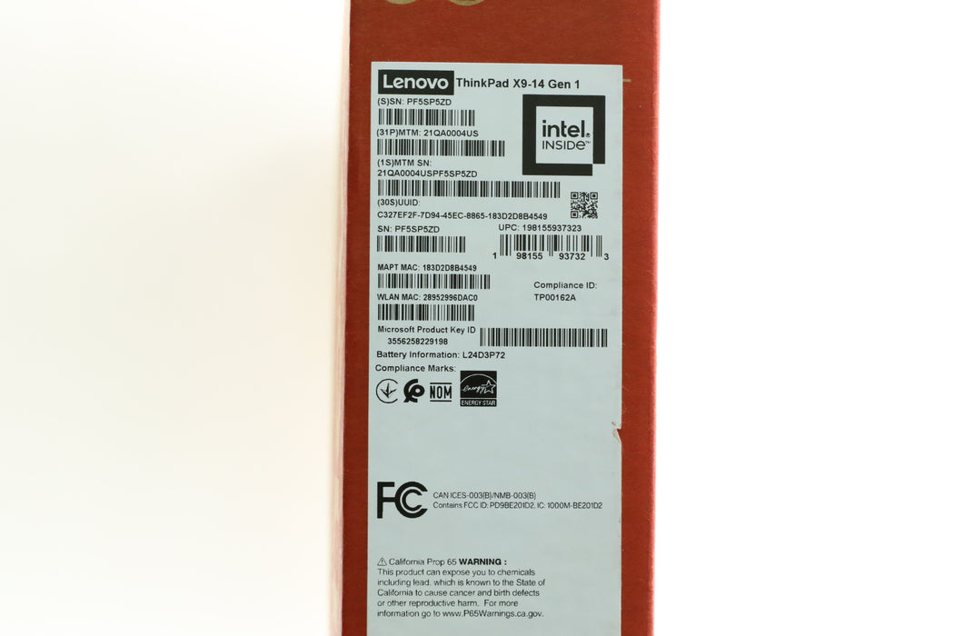 Sealed! 14" Lenovo ThinkPad X9-14 Gen 1, Ultra 7 258V, 32GB, 1TB, 2028 Warranty!