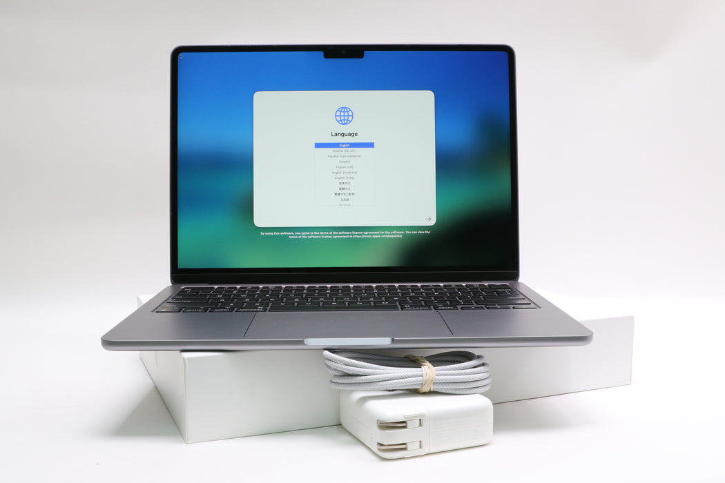 13" 2022, MacBook Air, MLXX3LL/A, Apple M2, 8GB, 512GB SSD, 10C, 100% Battery!