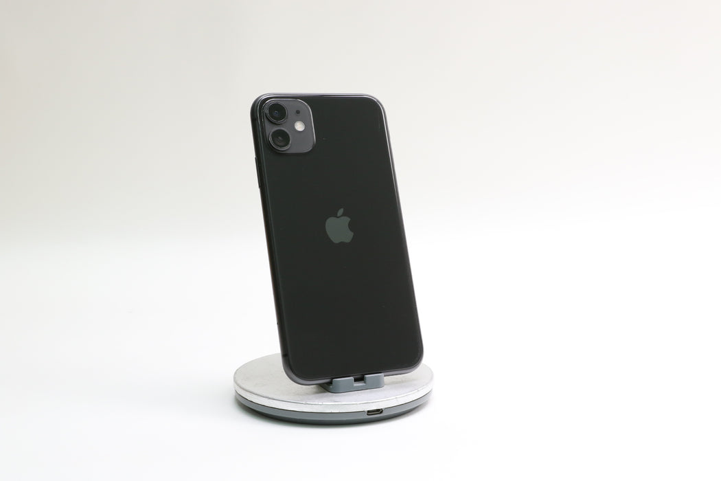 iPhone 11, 64GB, Unlocked, Black, MH8D3LL/A