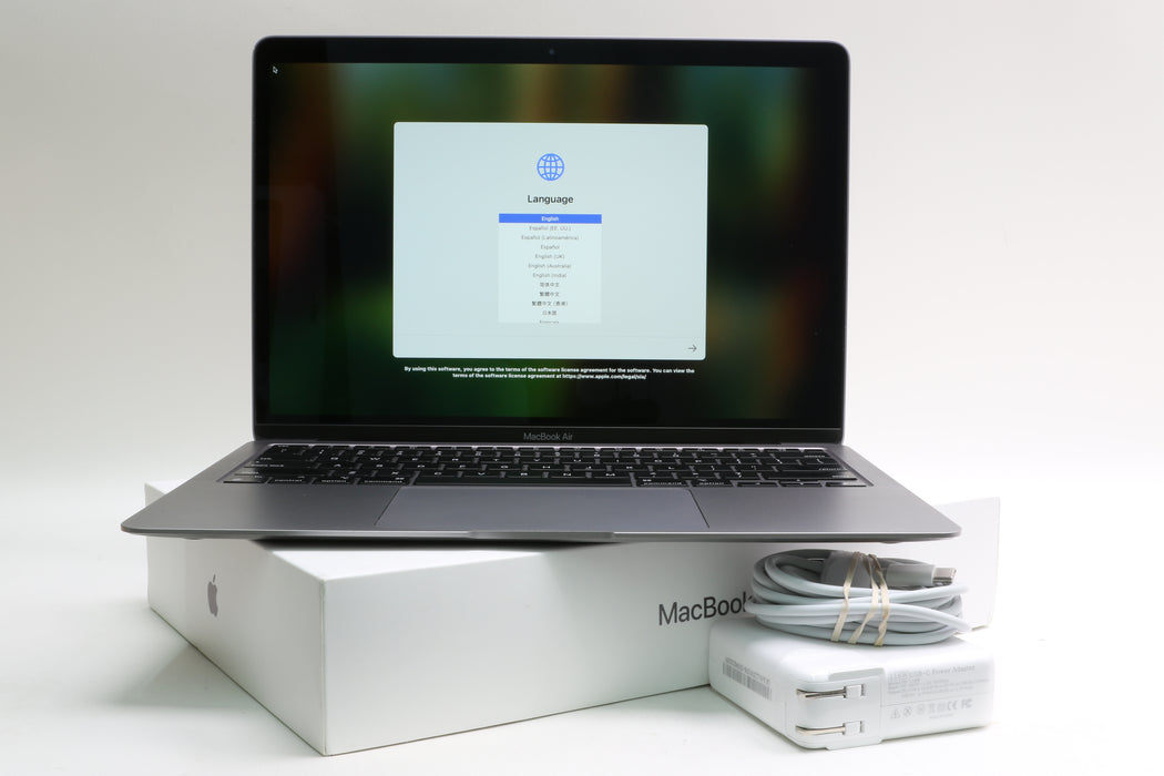 13" 2020, MacBook Air, MGN63LL/A, Apple M1, 8GB, 256GB SSD, 7C