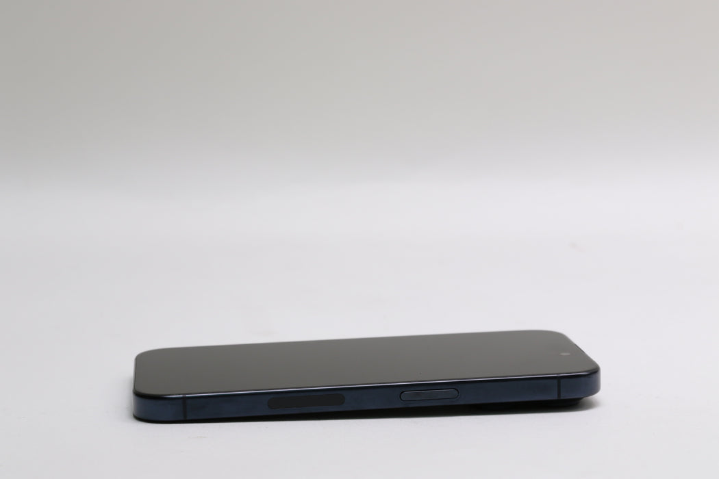 iPhone 15 Pro, 128GB, Unlocked, Blue Titanium, MTQQ3LL/A