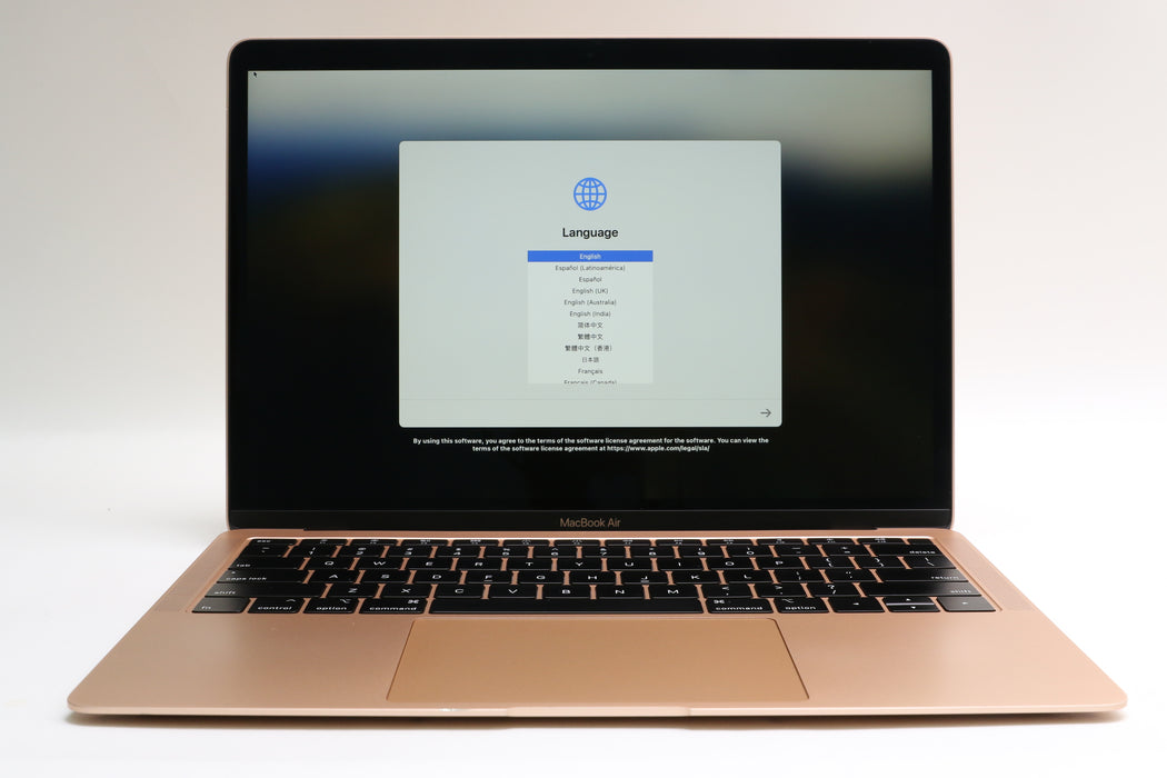 13" QHD+ 2019, Macbook Air, MVFM2LL/A, Dual-Core i5-8210Y, 8GB, 128GB SSD