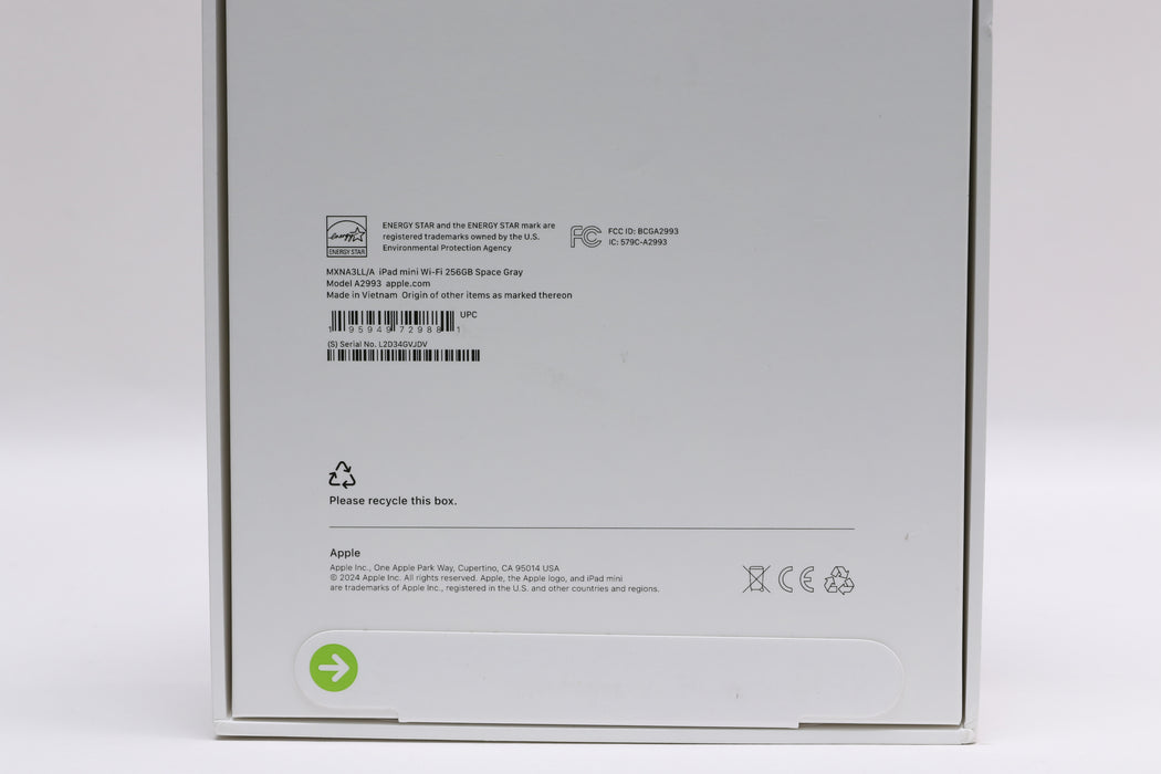 Brand New! 8.3" iPad Mini A17 Pro, 256GB, Wi-Fi Only, Space Gray, MXNA3LL/A — photo 3 of 3