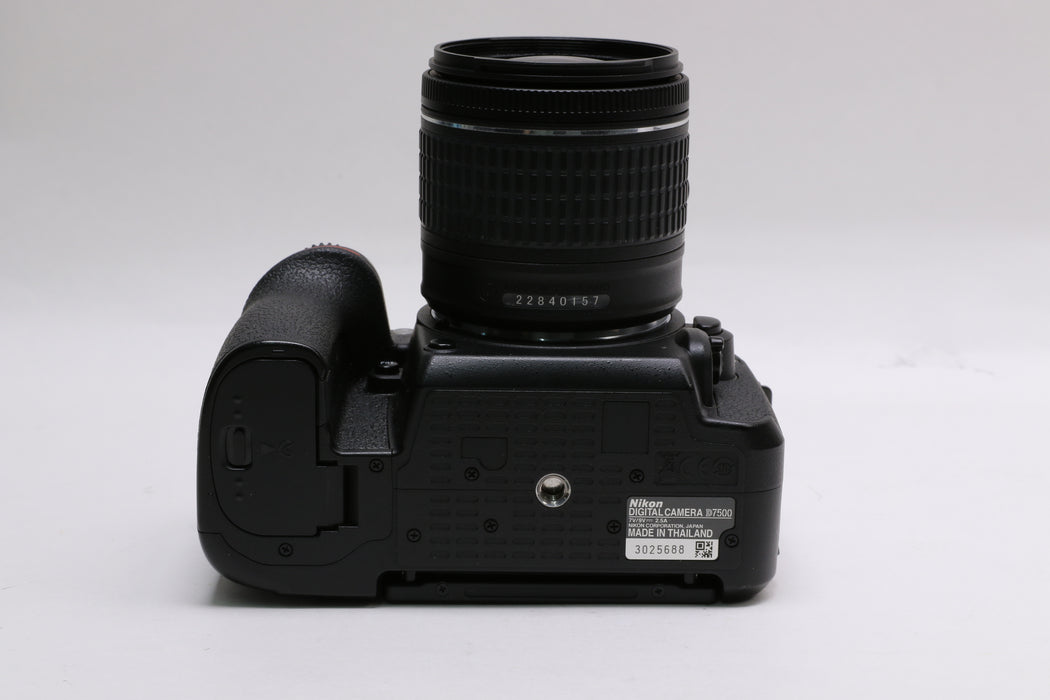 Nikon D7500 Camera w/ Nikon AF-P DX 18-55mm, 70-300mm, 2x OEM Batteries, 10K SC! — photo 8 of 15