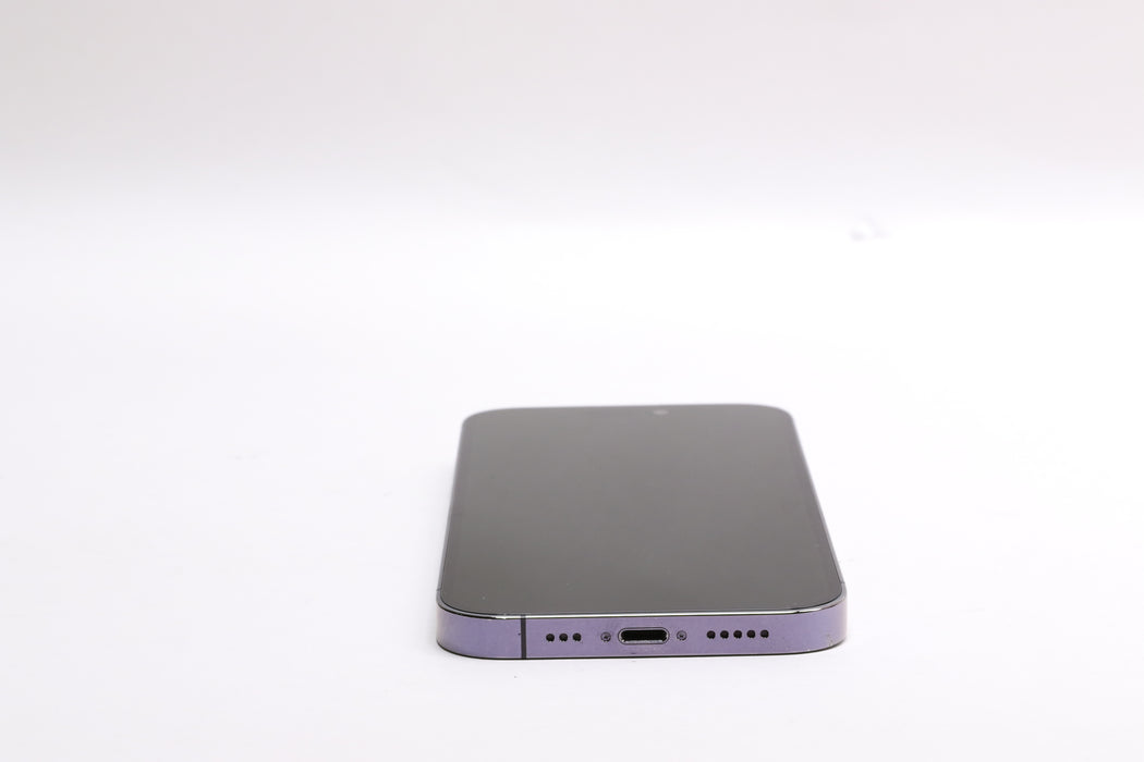 Apple iPhone 14 Pro, 256GB, Unlocked, Deep Purple, MQ1D3LL/A