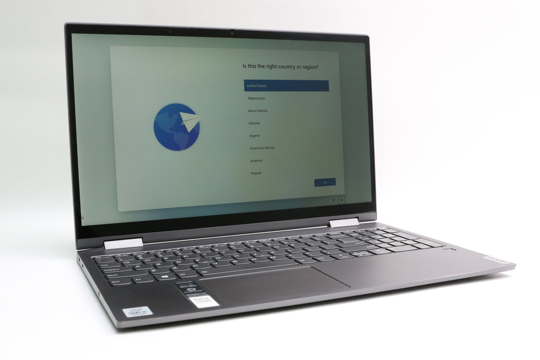 15" Lenovo Yoga C740-15iml, i5-10210U, 12GB, 256GB SSD, Touchscreen