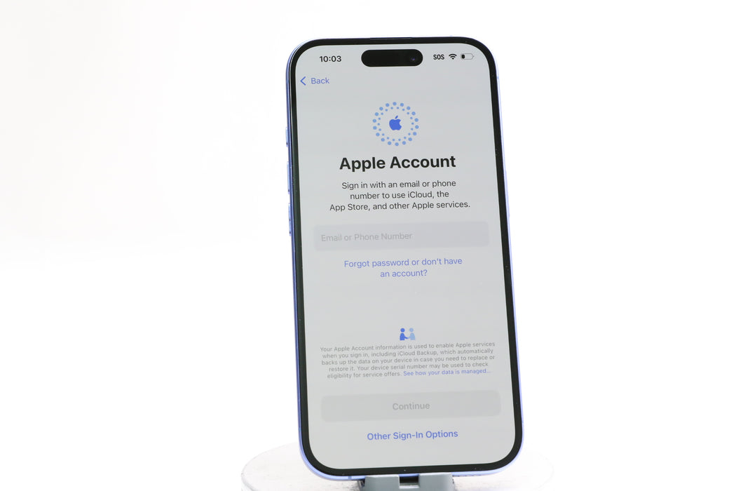 iPhone 16, 128GB, Unlocked, Ultramarine, MYAT3LL/A