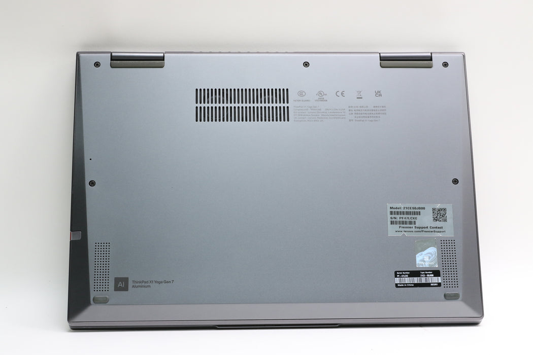 14" UHD+ Lenovo Thinkpad X1 Yoga Gen 7, i7-1270P, 32GB, 512GB SSD, Touch