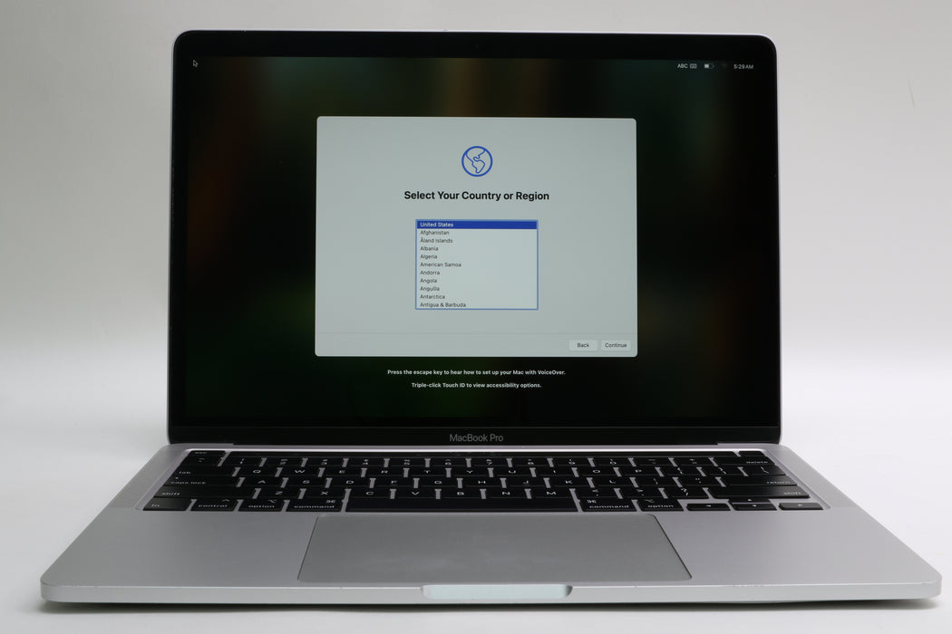 13.3" 2020, MacBook Pro, MXK62LL/A, i5-8257U, 8GB, 256GB SSD