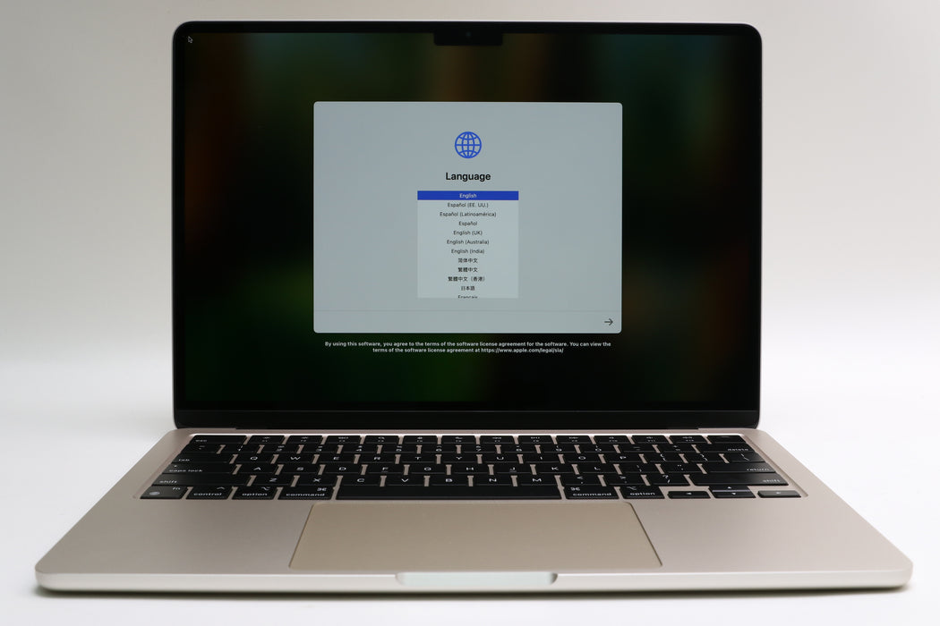 13" 2022, MacBook Air, MLY13LL/A, Apple M2, 8GB, 256GB SSD, 8C