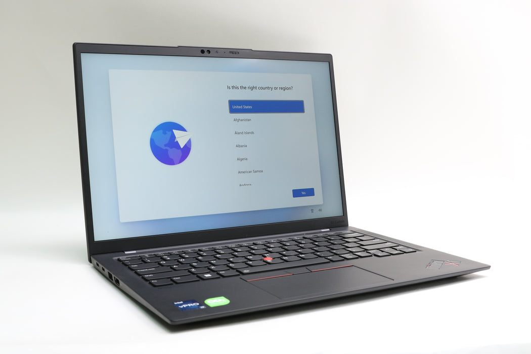 14" UHD+ Lenovo Thinkpad X1 Carbon Gen 10, i7-1270P, 32GB, 1TB SSD