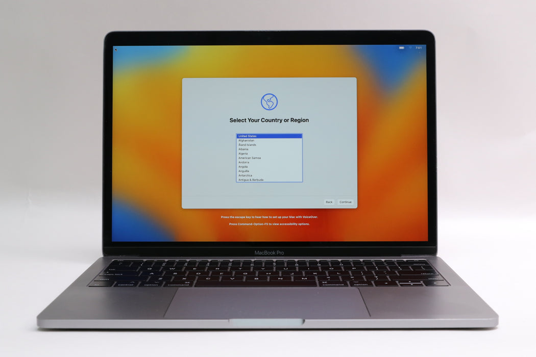 13" QHD+ 2017, MacBook Pro, MPXQ2LL/A, i5-7360U, 8GB, 128GB SSD