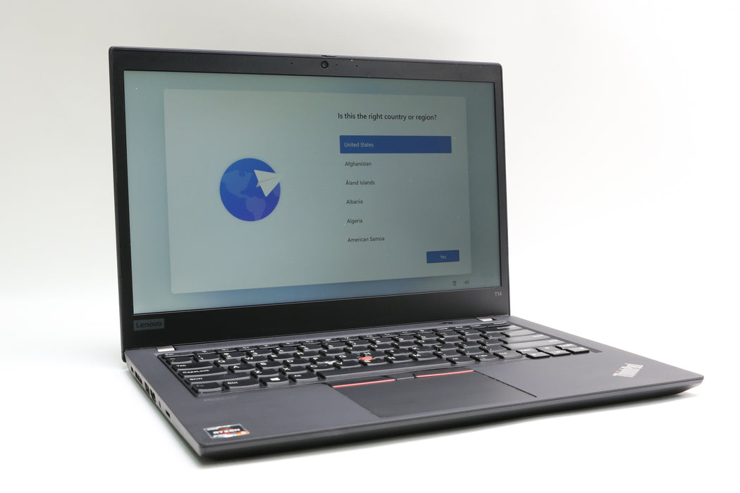 14" Lenovo Thinkpad T14 Gen 2a, AMD Ryzen 5 PRO 5650U, 16GB, 256GB SSD