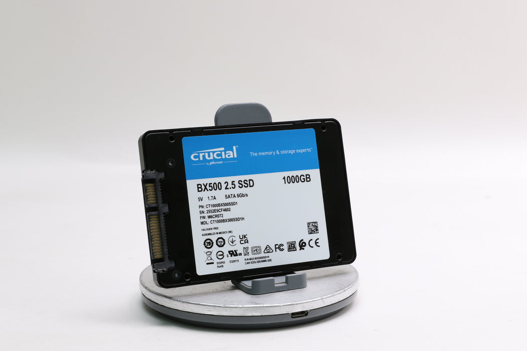 Crucial Sata 2.5-inch SSD, BX500, 1TB