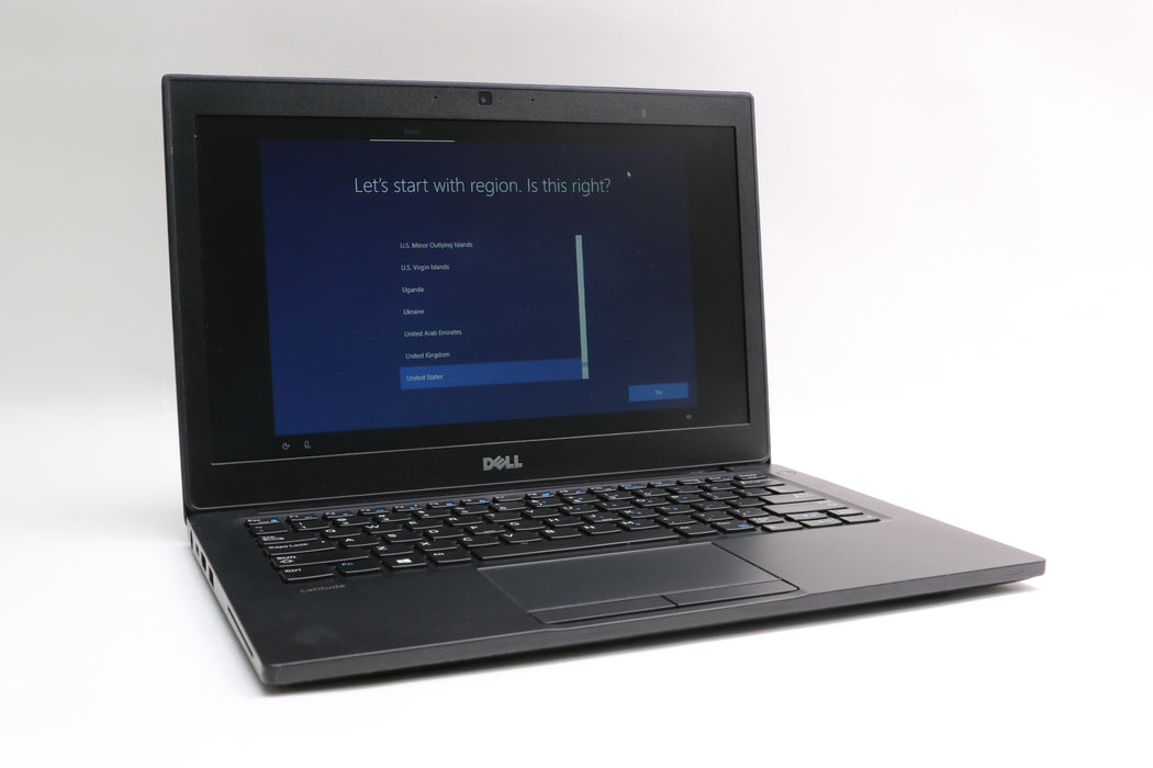 12" Dell Latitude 7280, i5-6300U, 8GB, 256GB SSD, 100% Battery!