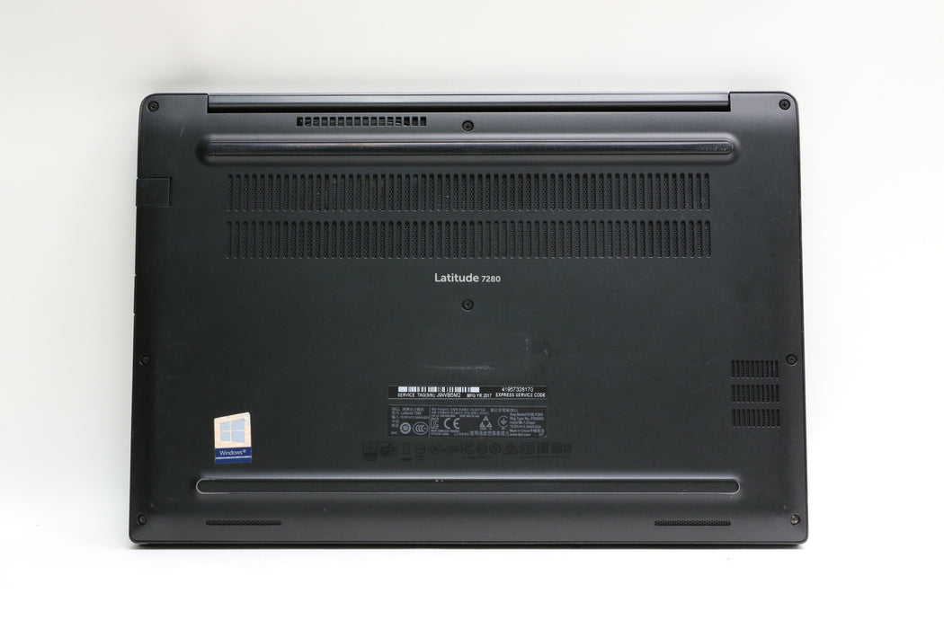 100%BATT 12.5" Dell Latitude 7280, i7-7600U, 8GB, 256GB SSD
