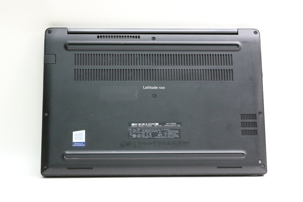 12" Dell Latitude 7280, i7-7600U, 8GB, 256GB SSD