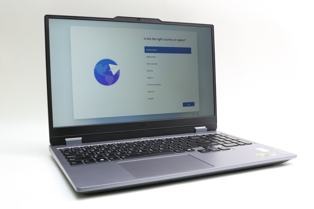 15.6" Lenovo LOQ 15ARP9, Ryzen 5 7235HS, 12GB, 512GB, RTX 4050, 100% Battery!
