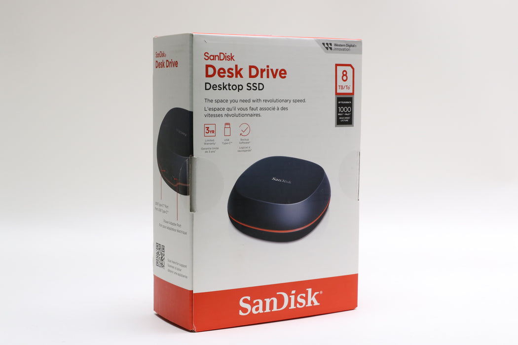 Brand New! SanDisk Desk Drive 8TB Desktop SSD
