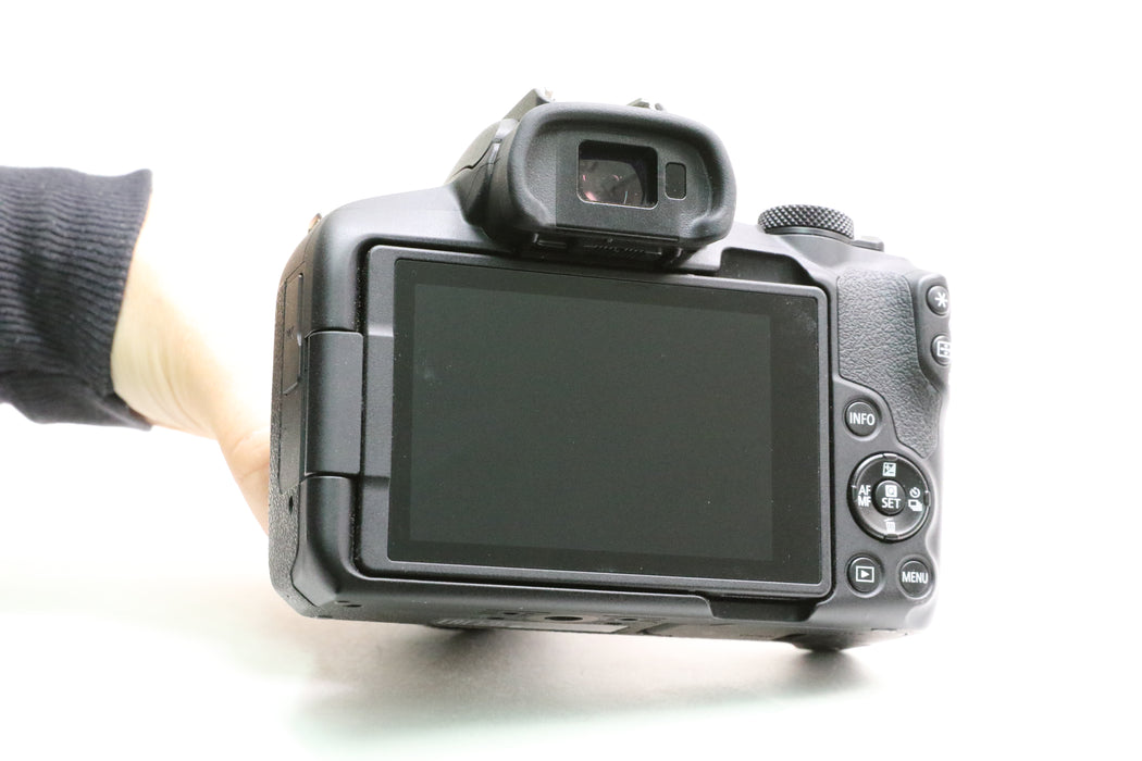 Canon EOS R50 Camera w/ Canon RF-S 18-45mm f/4.5-6.3 Lens, Low Shutter Count!