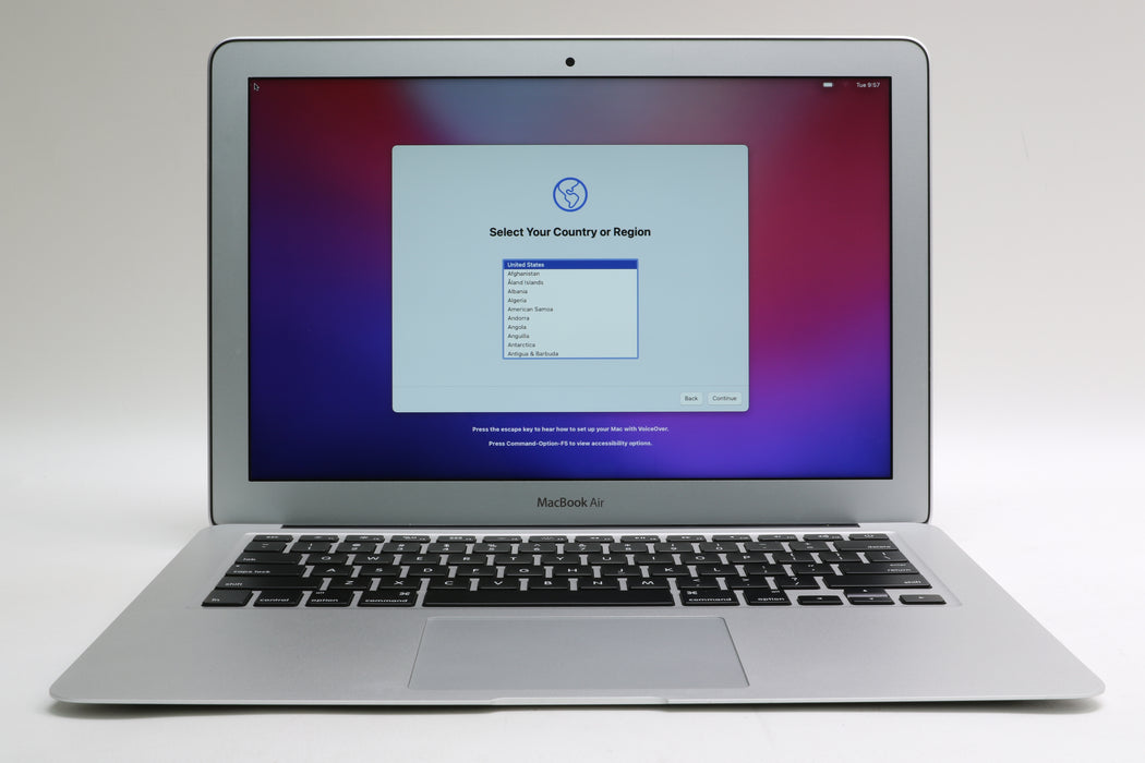 13" 2017, MacBook Air, BTO, i7-5650U, 8GB, 256GB SSD