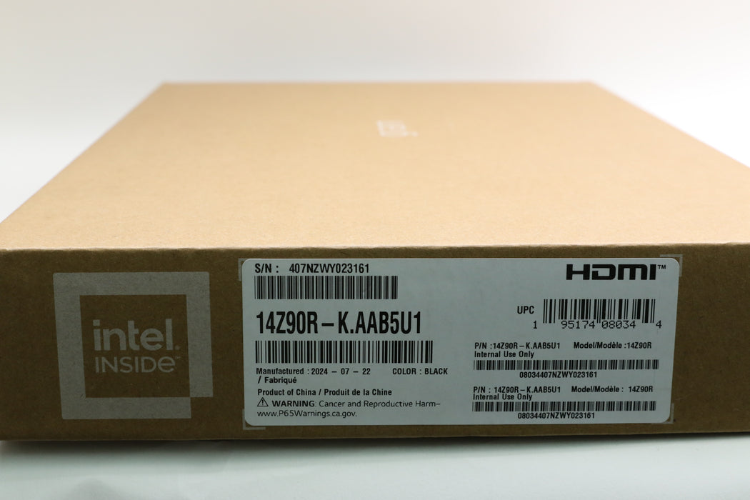Brand New! LG Gram 14", i7-1360P, 16GB, 512GB SSD, WUXGA!