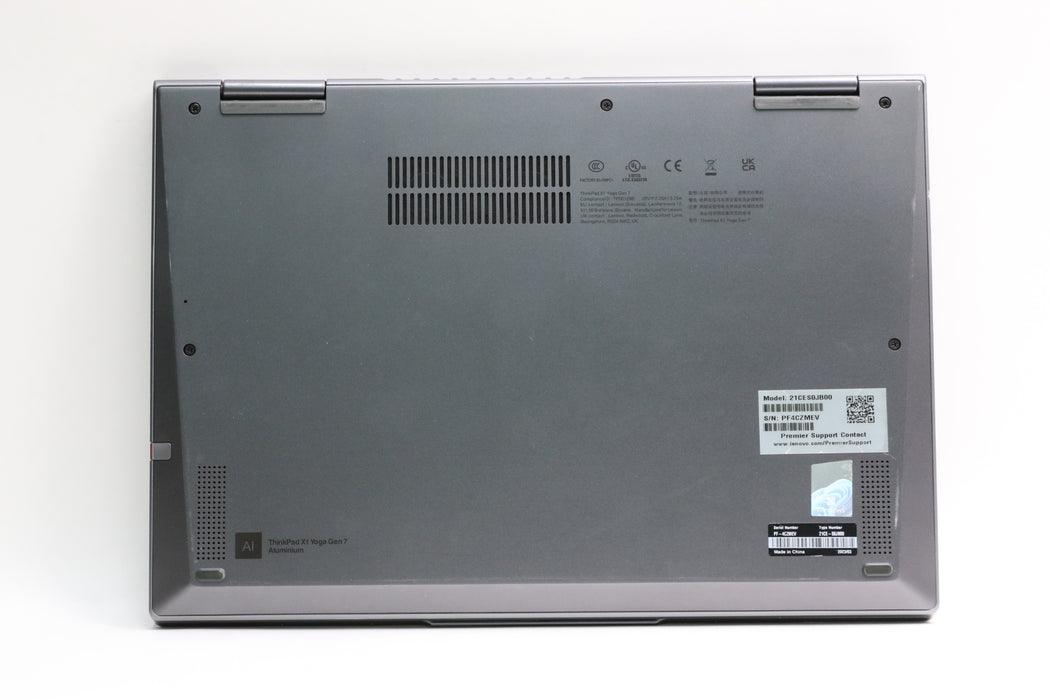 14" Lenovo Thinkpad X1 Yoga Gen 7, i7-1270P, 32GB, 512GB, Touchscreen