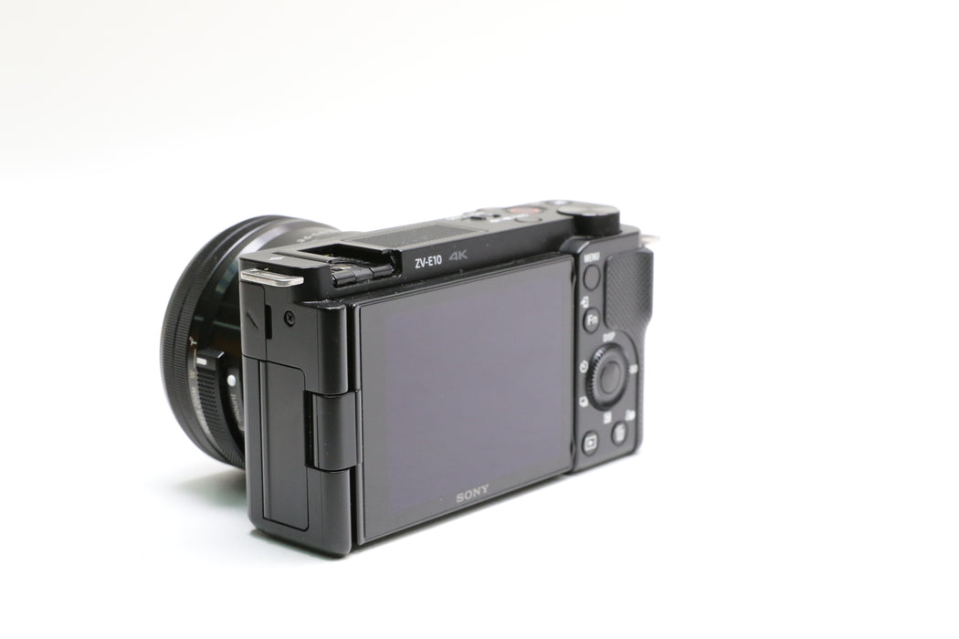 Sony ZV-E10 Camera w/ Sony E PZ 16-50mm f/3.5-5.6 OSS Lens!
