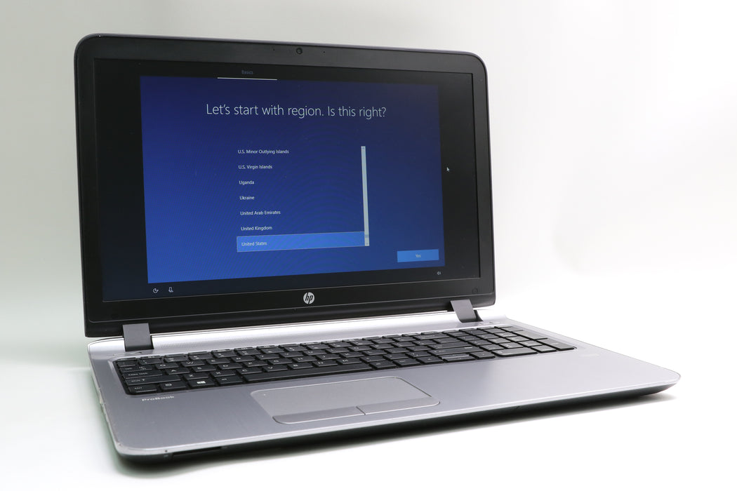 New Battery! 15.6" HP, Probook 450 G3, i5-6200U 2.30GHz, 4GB, 500GB HDD