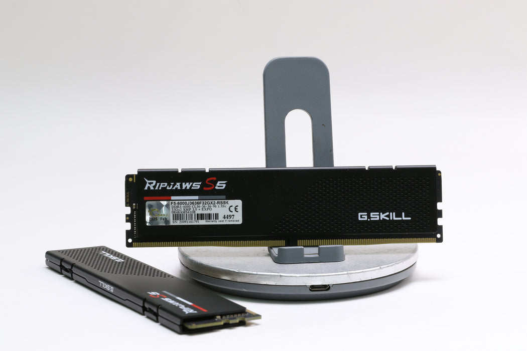 G.Skill Ripjaws S5 64GB (2x32GB) 6000MHz DDR5 Memory (F5-6000J3636F32GX2-RS5K) — photo 2 of 3