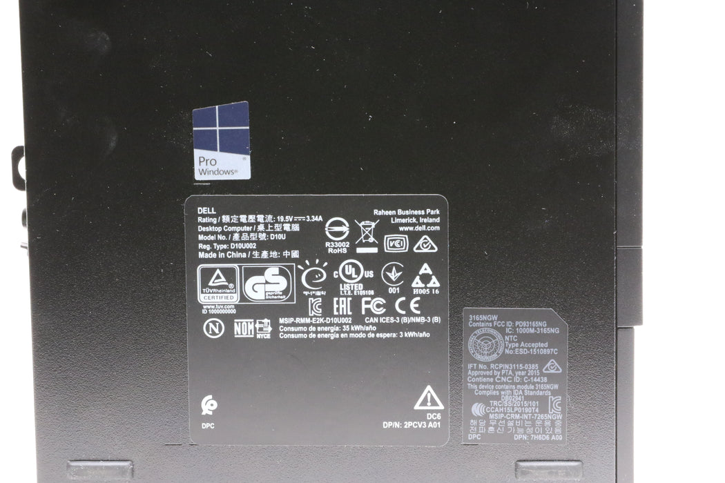 Dell Optiplex 3050, i5-7500T, 16GB, 256GB SSD, Micro Desktop