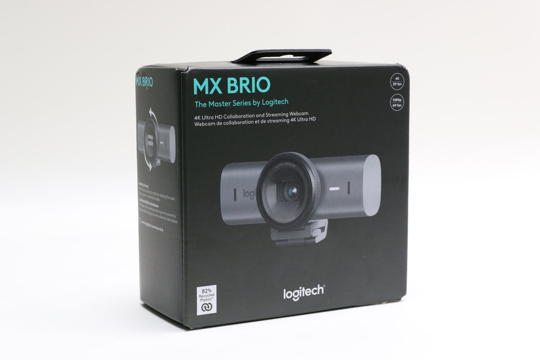 Brand New! Logitech MX Brio Ultra HD 4K Webcam