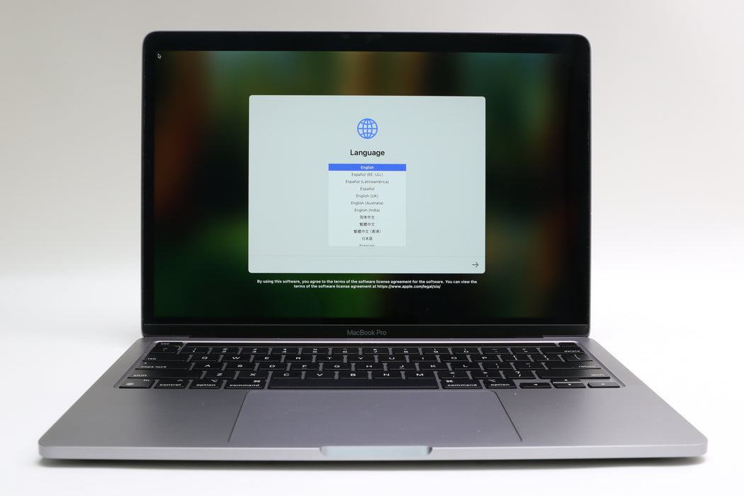13" 2020, Macbook Pro, MYD82LL/A, 3.20 GHz Apple M1, 8GB, 256GB SSD, 8C