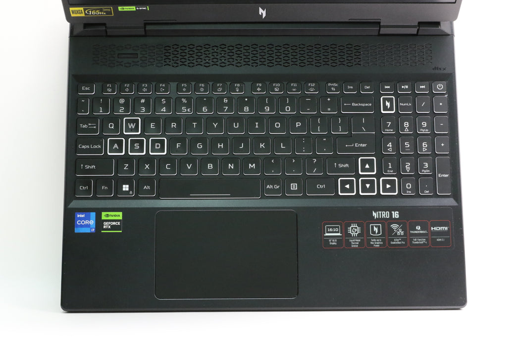 16" WUXGA Acer Nitro 16 AN16-51, i7-13620H, 32GB, 1TB SSD, RTX 4050!