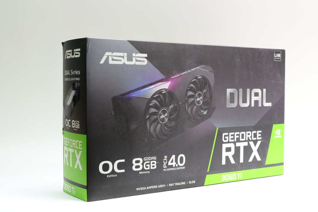 Brand New! Asus GeForce RTX 3060 Ti Dual OC 8GB Graphics Card