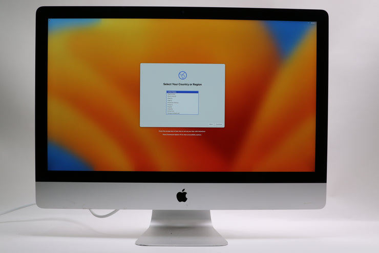 27" 2017, iMac, MNE92LL/A, i5-7500, 8GB, 1TB Fusion Drive