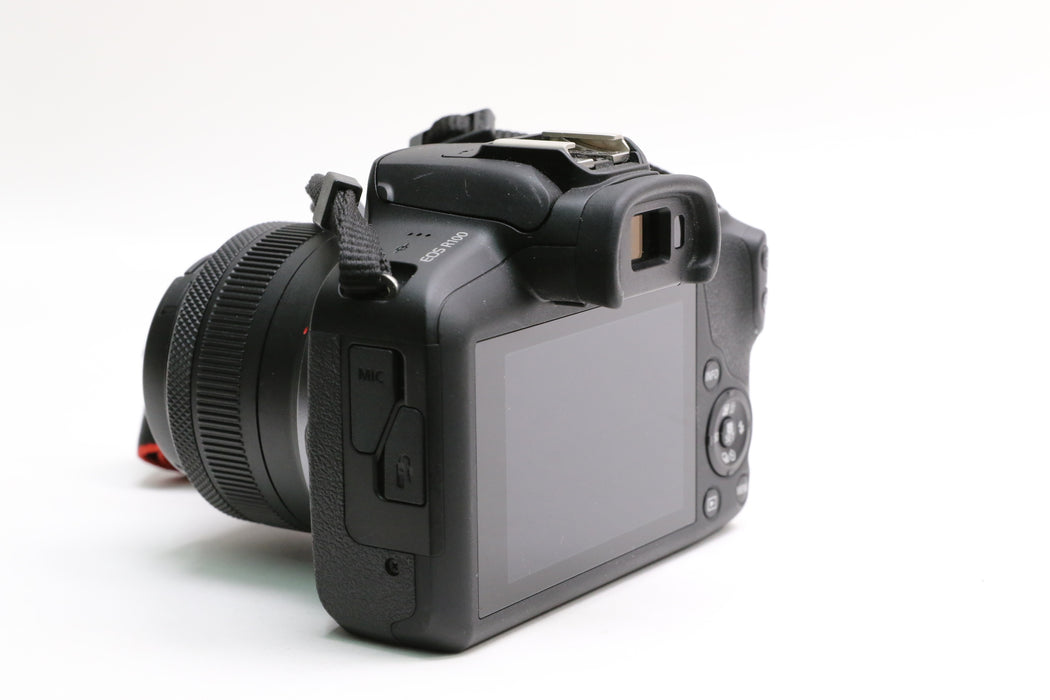 Canon EOS R100 Camera w/ RF-S 18-45mm f/4.5-6.3 IS STM Lens, 2,000 Shutter Count