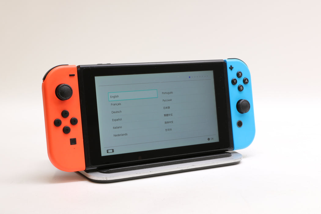 Nintendo Switch 32GB Handheld Console w/ Neon Joy-Cons, Rocketfish Dock