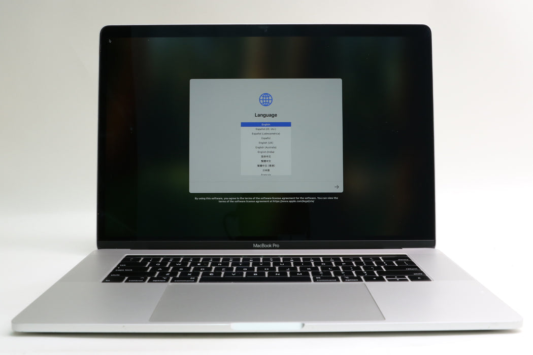 15" 2.8K 2019, MacBook Pro, MV922LL/A, i7-9750H, 16GB, 256GB, Radeon Pro 555X