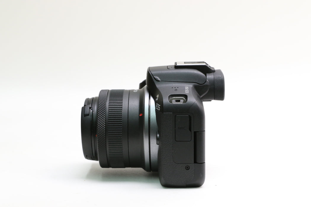 Canon EOS R50 Camera w/ Canon RF-S 18-45mm f/4.5-6.3 Lens, Low Shutter Count!