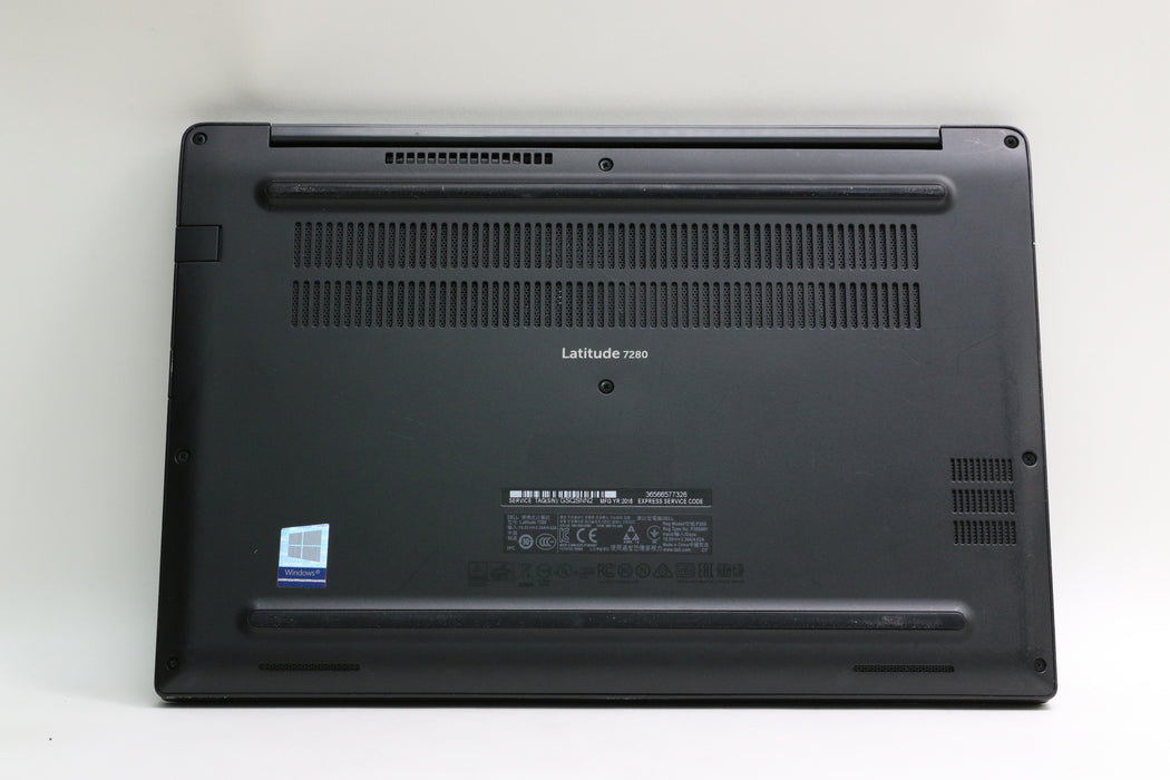 100%BATT 12.5" Dell Latitude 7280, i7-7600U, 8GB, 256GB SSD