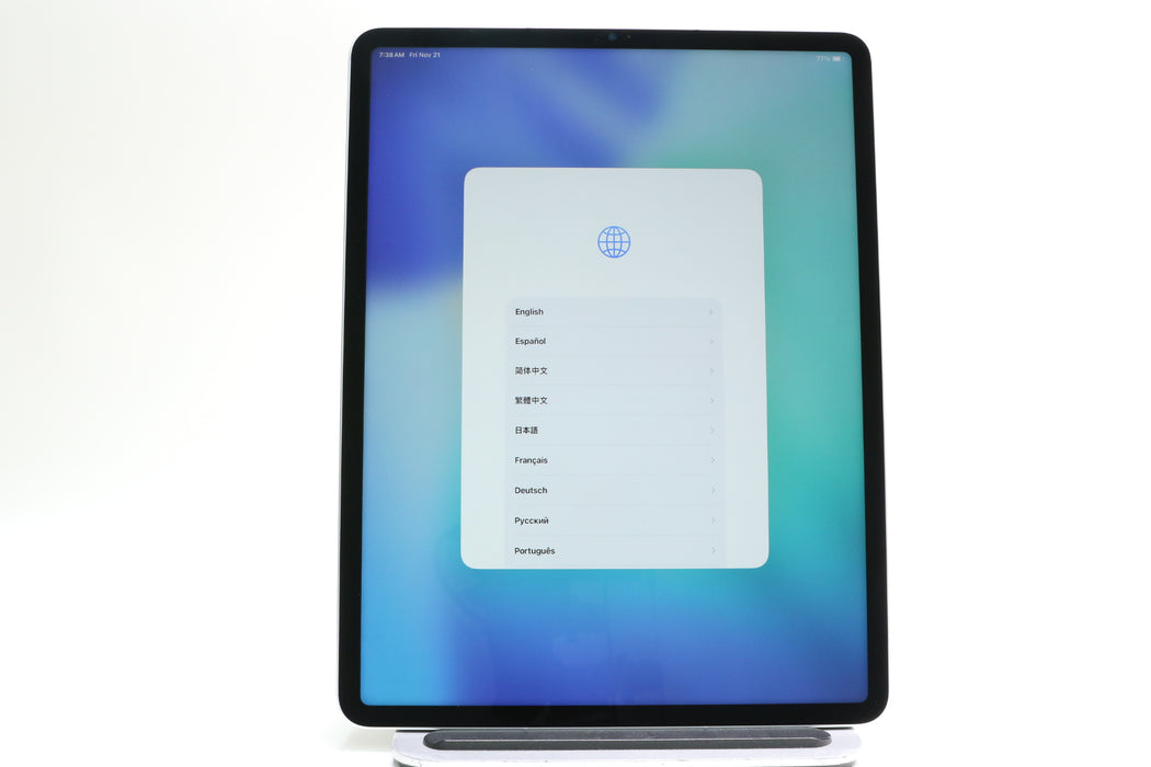 iPad Pro 12.9" M1, 5th Gen, 128GB, Unlocked, Silver, MHNT3LL/A