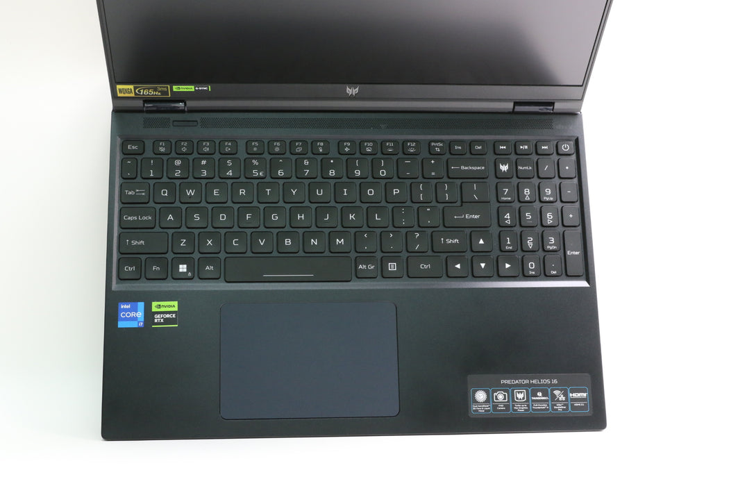 100%BATT 16" QHD+ Acer Predator Helios 16, i7-13700HX, 16GB, 1TB SSD, RTX 4060 Laptop GPU
